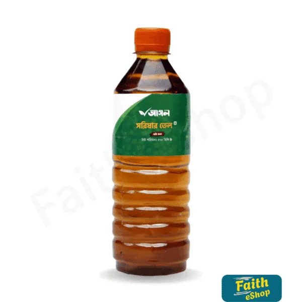 সরিষার তেল-ঘানি ভাঙ্গা ৫০০ মিলি (Mustard Oil - Ghani vanga) 500ml