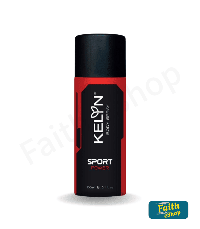 Body Spray Sport Power_Faith eShop.png বডি স্প্রে ১২০মিলি (স্পোর্ট পাওয়ার) Body Spray 120ml (Sport Power) - Image 1