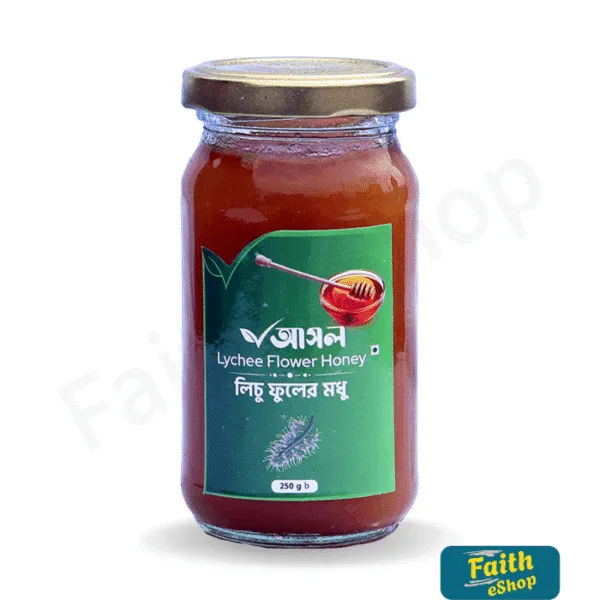 লিচু ফুলের মধু ২৫০ গ্রাম (Lychee Flower Honey) 250gm
