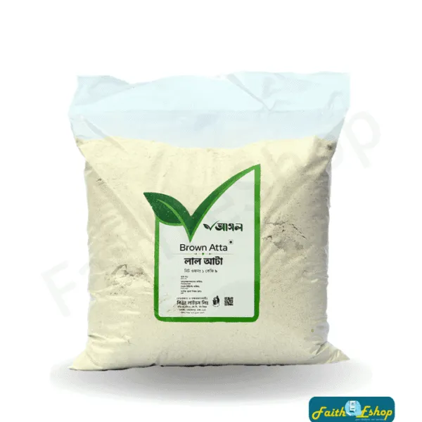 লাল আটা ১ কেজি (Brown Atta) 1kg