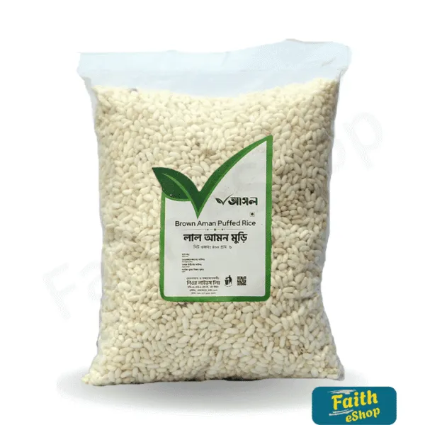 লাল আমন মুড়ি ৪০০ গ্রাম (Brown Amon Muri) 400gm
