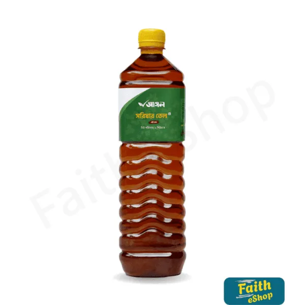 সরিষার তেল-ঘানি ভাঙ্গা ১ লিটার (Mustard Oil - Ghani vanga) 1ltr